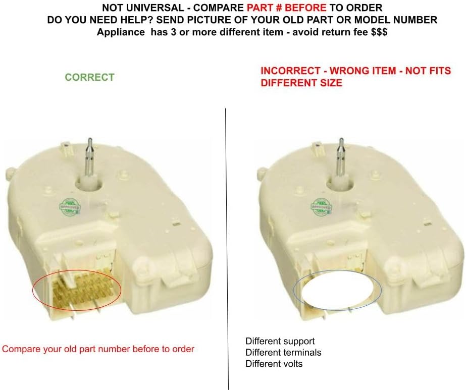 175D5684P002 CKD84P002X compatible with General Electric Hotpoint Washer Timer Asm fits old number 175D5684P002