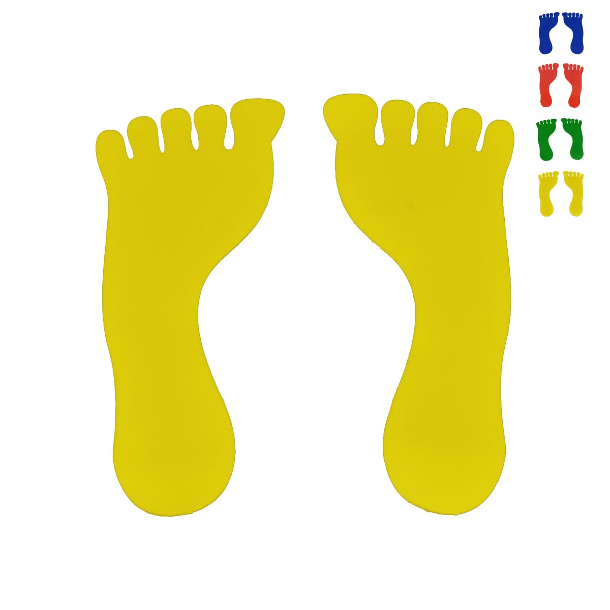 Paires d'empreintes de Pieds