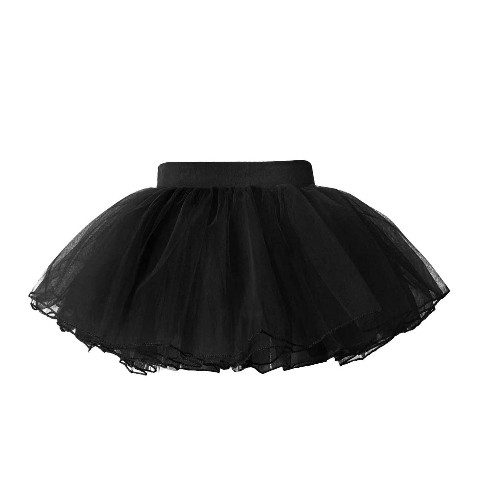 FEESHOW Baby Mädchen Tutu Rock Prinzessin Tüllrock Minirock Baby Fotoprops Reifrock Ballettrock für Fotografie Geburtstag Party