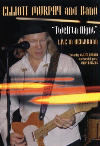 Elliott Murphy Twelfth Night Live in Heilbronn Alemania DVD original para reproductores