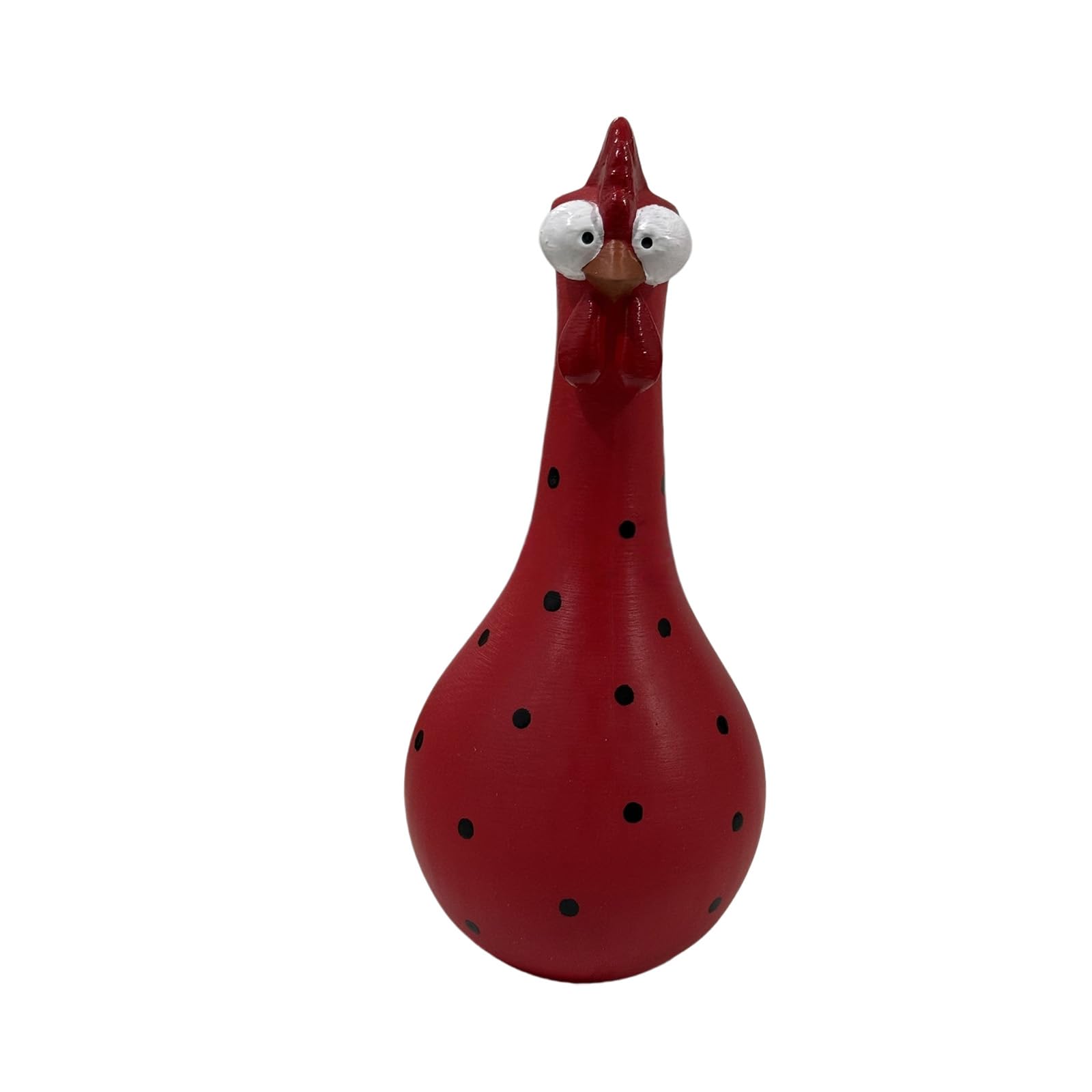 Multicolored Chicken Shape Vases Farmhouses Long Neck Rooster Sculpture Flower Pots for Table Centerpieces Decors Colorful Long Neck Chicken Vases