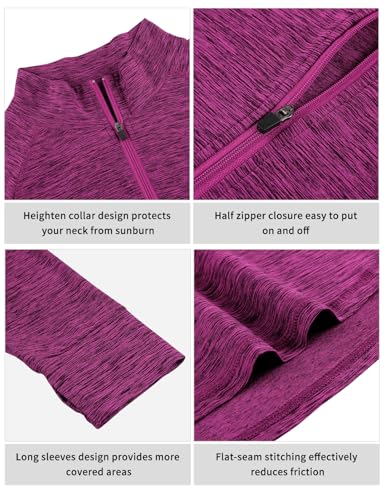 Image of Cucuchy Womens V Neck Golf Polo Shirts Moisture Wicking Sports Workout Tops