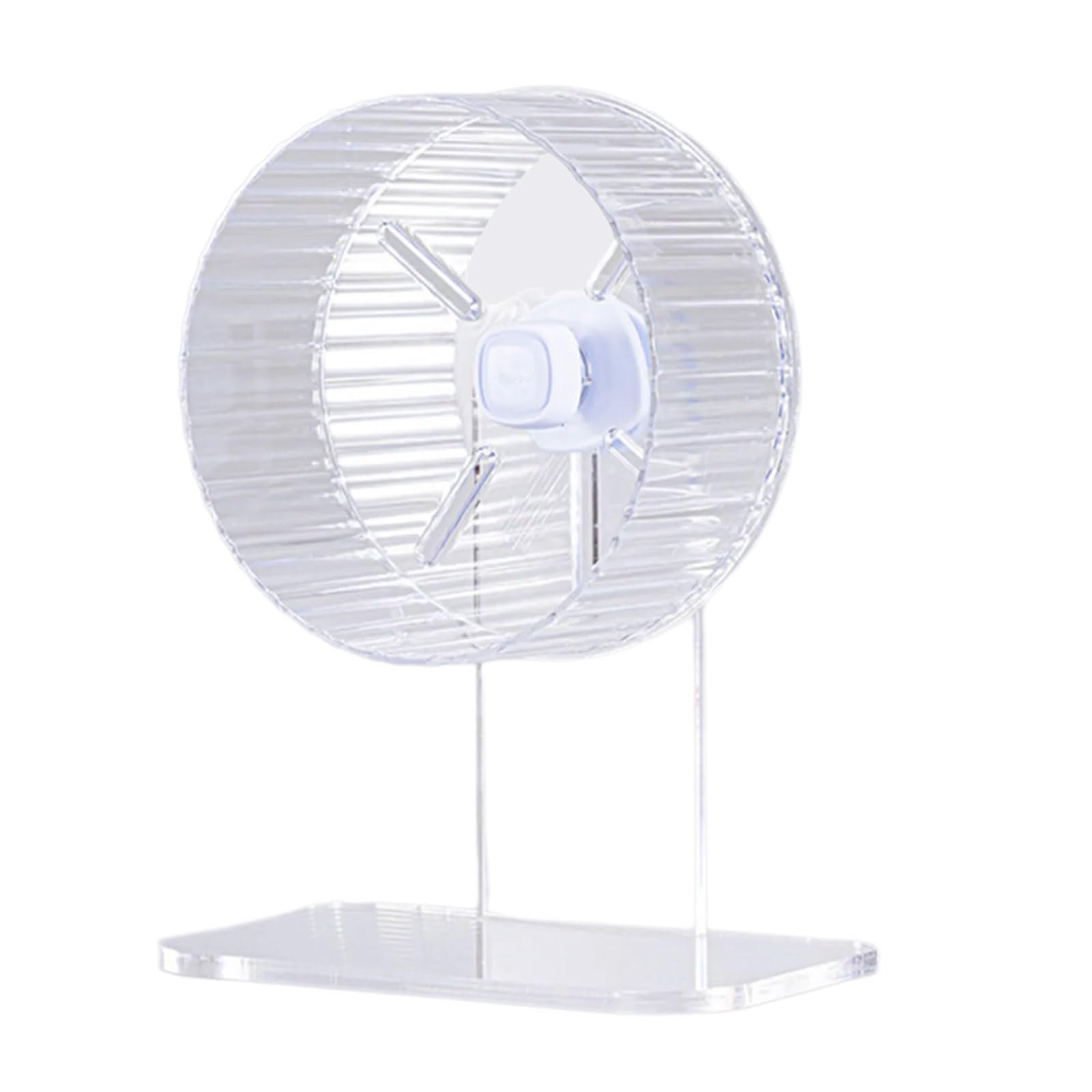 Roue de course pour petit hamster avec support - Jouet de jogging de 17 cm pour rongeur