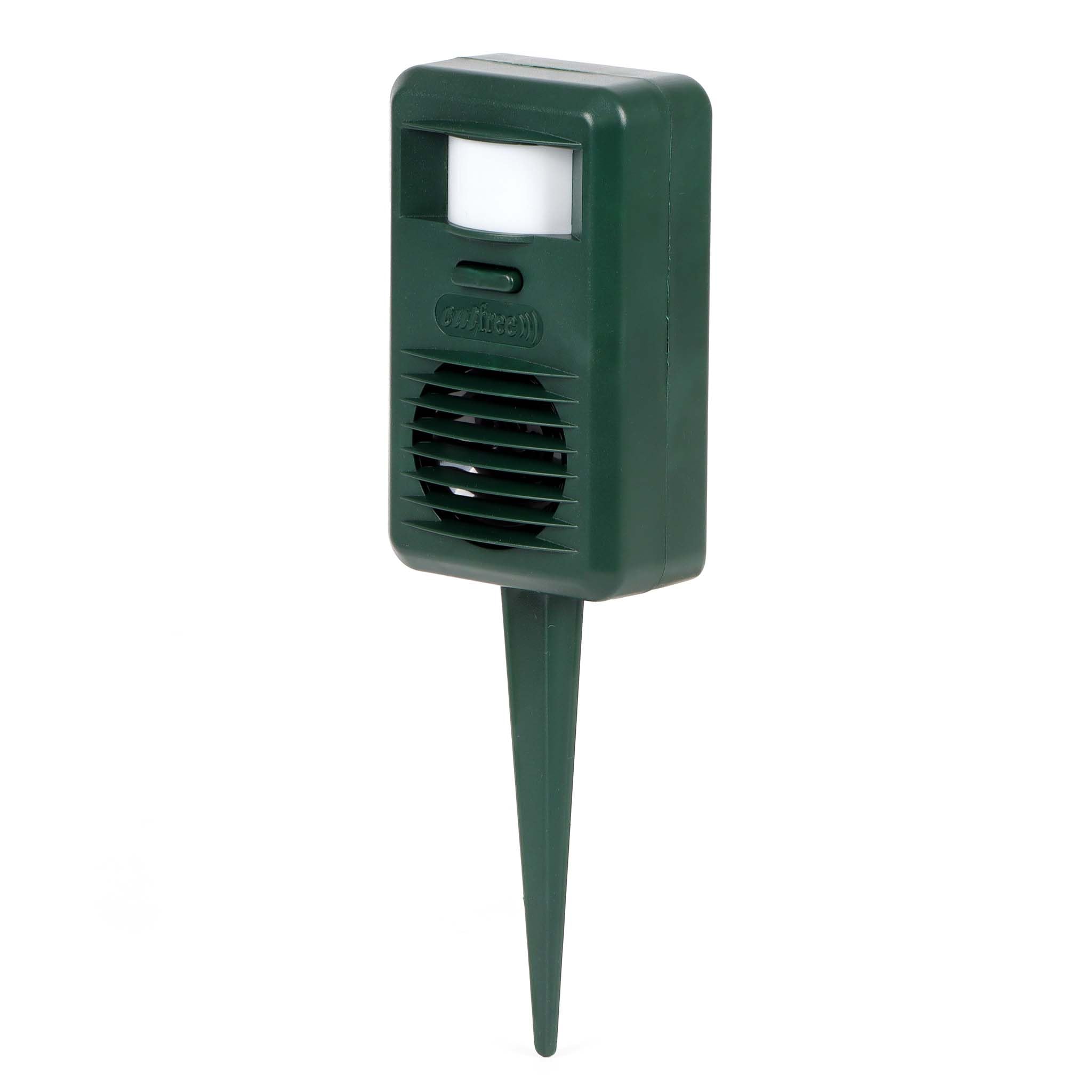 Wiltec Catfree Dissuasore per Gatti a ultrasuoni Protegge superfici Fino a 88m² Portata 10m