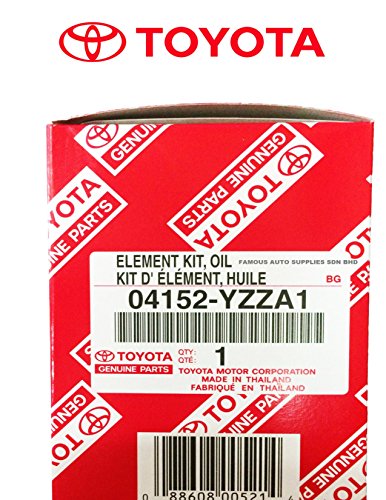 Genuine Oil Filter + Wrench Aspg Ztool Premium | For 2.5 2.7, 3.5 Engines - Perfect For Select .C/Amry.r/Av4.H/Ighlander.s/Ienna And More - Fits 64Mm Cartridge Style Oil Filter Housings #TOP1