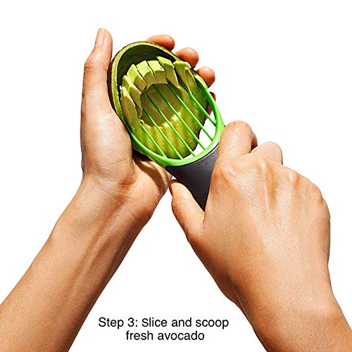 Avocado Peeler Avocado Slicer Avocado Cutter Fruit & Vegetable Peeler Kitchen Tools 3 In 1