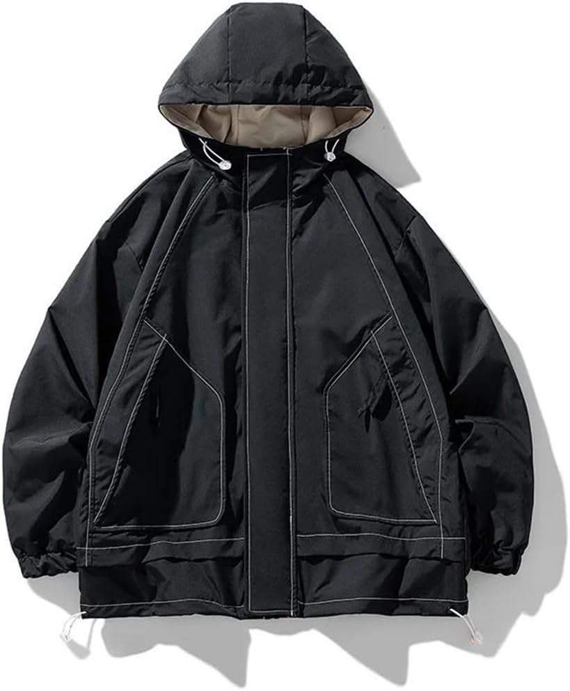 Men's Sports Outdoor Mountaineering Windproof Rain Trend All Match Storm Jacket