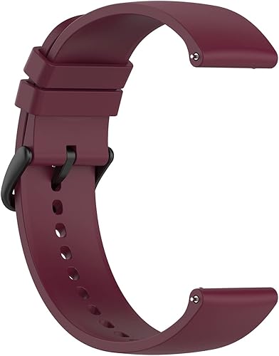 Miniatura 4 de YAMAY SW022 - Correa clásica para Samsung Gear S3 Frontier, correa de repuesto de silicona de 0.866in, compatible con Samsung Galaxy Watch 3 de