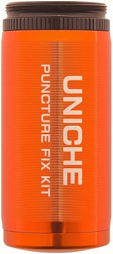 UNICHE Kit de reparación de pinchazos de neumáticos sin cámara - para neumáticos de bicicleta de carretera y montaña - herramienta de inserción