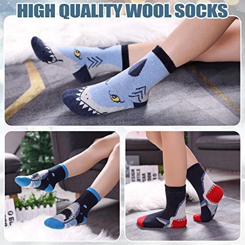 Kids Merino Wool Hiking Socks for Boys Girls Toddlers Thermal Winter Warm Thick Crew Boot Snowboarding Gift Socks2