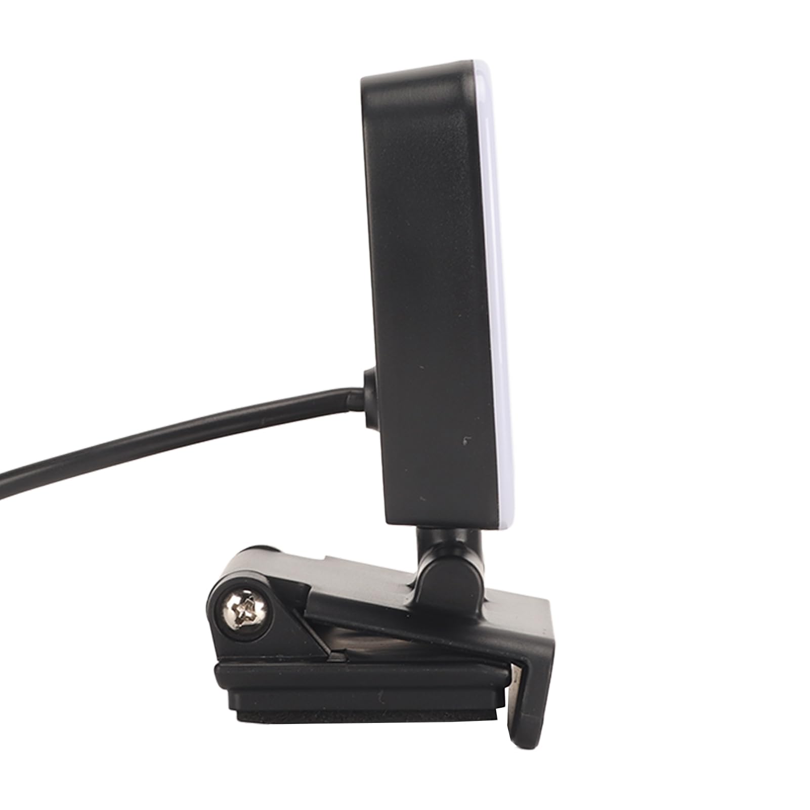 Luce per webcam Mini luce video 3 colori chiari 10 modalità di attenuazione Luce video LED girevole flessibile alimentata tramite USB per videoconferenza Videochiamata