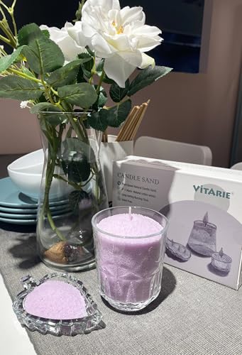 Vitarie Kit para Hacer Velas con Arena y Mechas miniatura 4