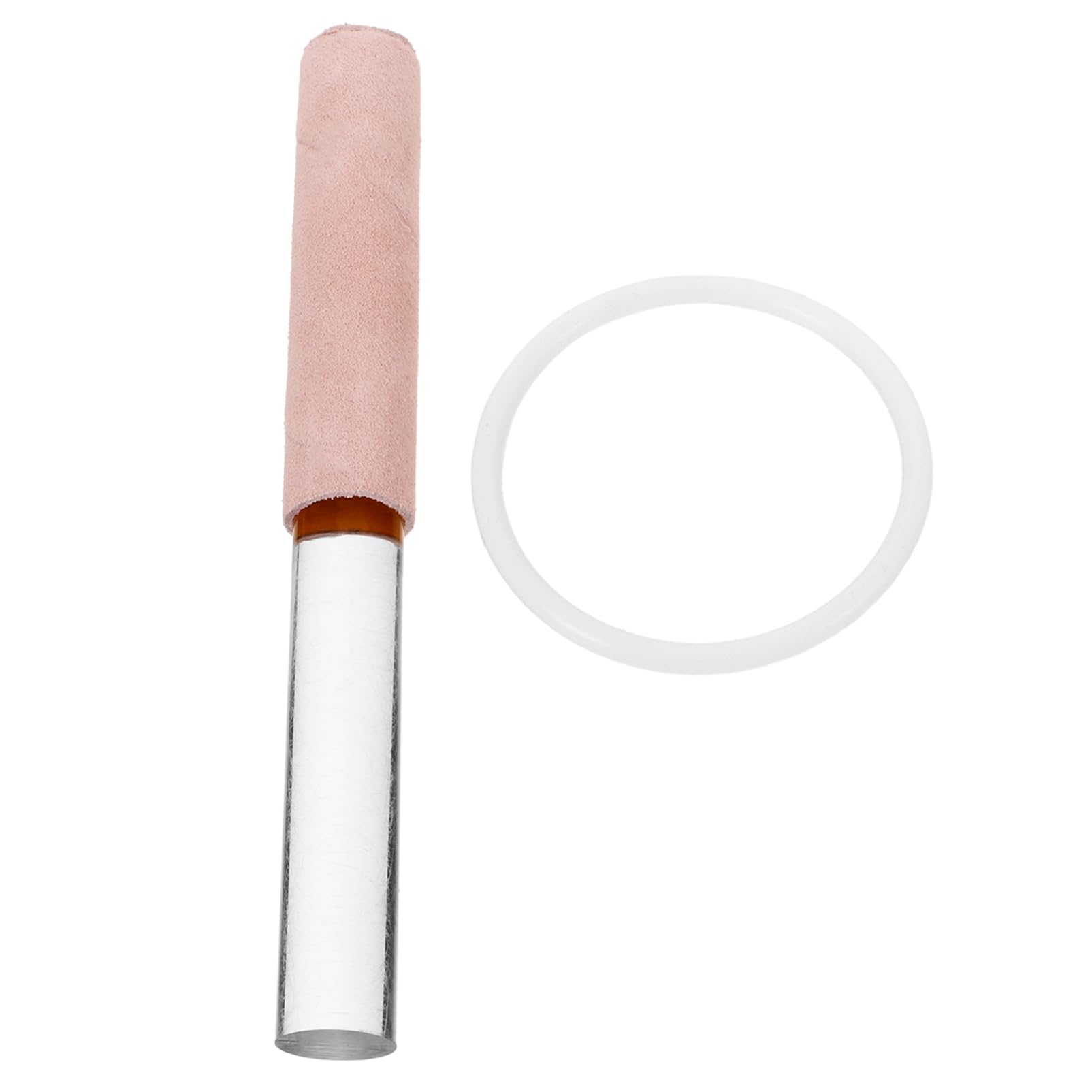 Milisten 1 Set Singing Bowl Mallet with Rubber Ring Bowl Mallet for Yoga Meditation Durable Sound Stick for Relaxation Focus