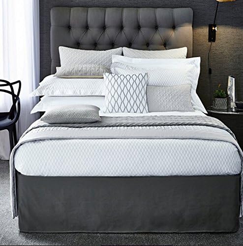 Cadogan Duvet Cover, King, Sateen, Platinum