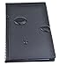 SAMYO Business Journal Name Card Book Holder Organizer - Holds 240 Cards - Black
