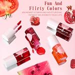 Dulele 4PCS Lip Tint Stain Set, Mini Moisturizing Water Lipstick, Vivid Color Korean Lip Gloss, Long-Lasting Non-Stick Cup Multi-Use Lip and Cheek Tint - Image 4