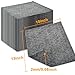 CONLI 100 PCS Oil Absorbent Pads Weight Dimpled Oil Absorbing Sheets Garage Accessories Oil Spill Mat for Absorbing Protecting Home Garage Basement