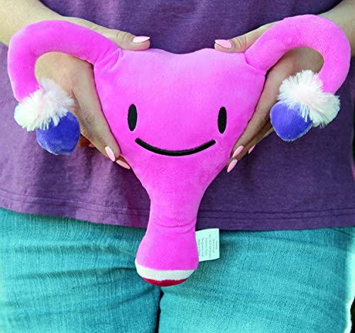 Attatoy Plush Uterus - Ivy The Uterus - Stuffed Toy, 12-Inch After Surgery Pal, Hysterectomy, Endometriosis, Fallopian Tubes, Ovaries #TOP1