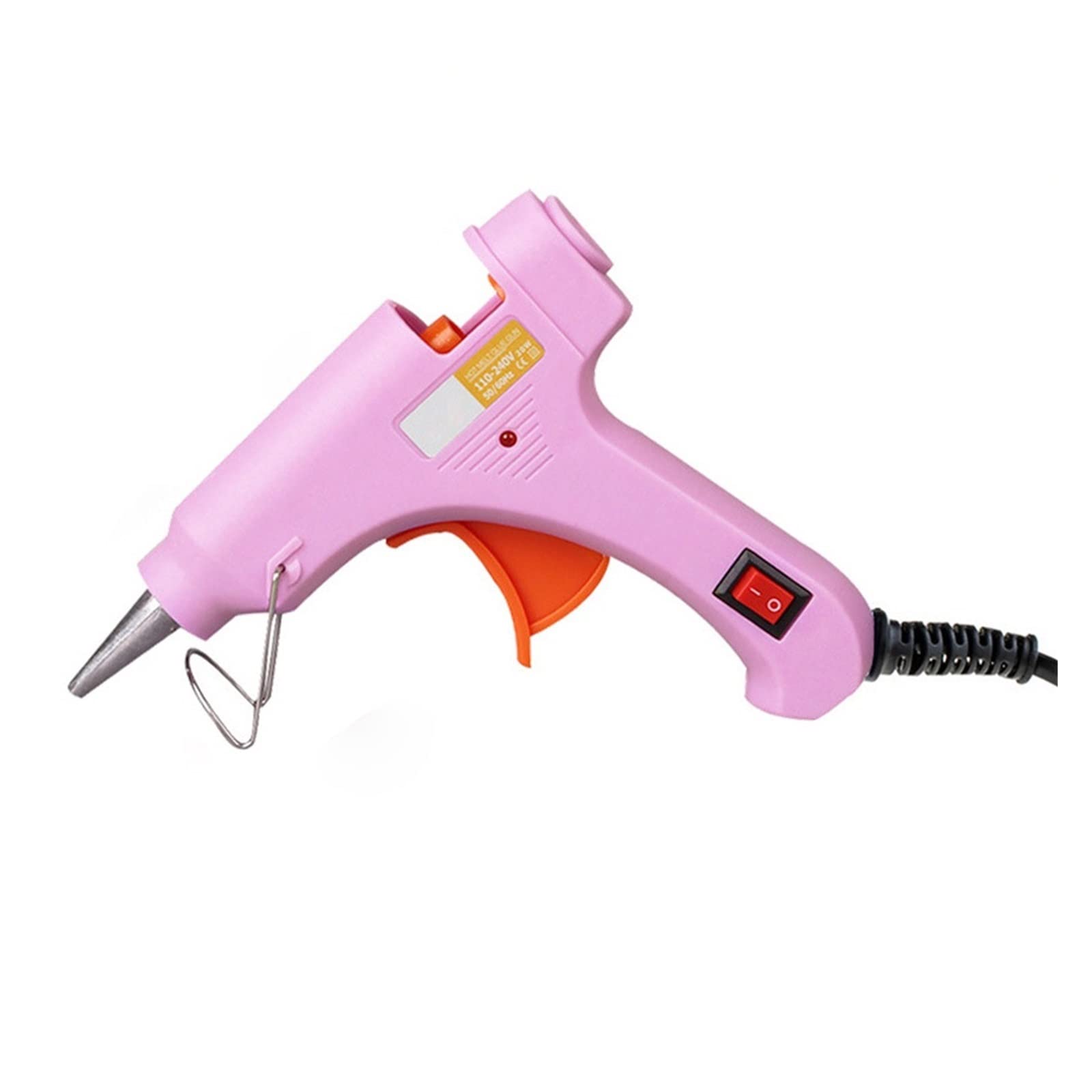 Pistolet à colle chaude anti-coulure 20W pour un collage propre sans tacher vos tissus de loisirs