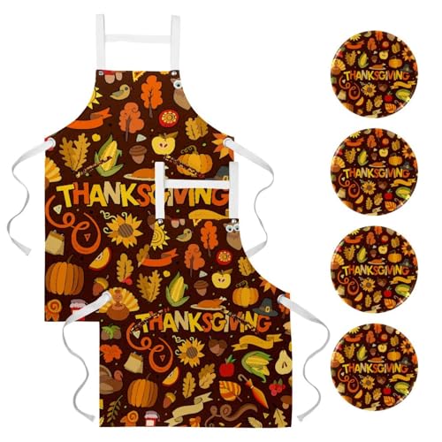 Tablier de cuisine pour la pâtisserie et le nettoyage de la maison en fête