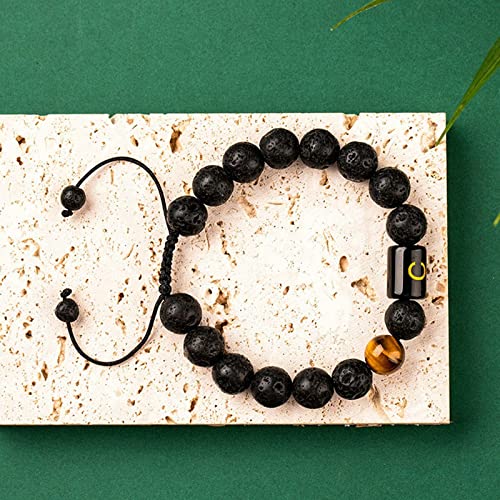 Bracelet en pierre pour femmes extensible sans fermoir difficile