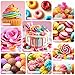 Oil Based Food Coloring for Chocolate Rainbow Oil Edible Food Dye Set for Halloween Baking Royal Icing Cookie Supplies Gluten Free 7x6ml Food Grade Food Color Kit, 0.25 Fl. Oz/Bottles