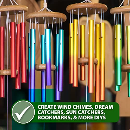 Mandala Crafts Black 1Mm Waxed Cord For Jewelry Making - 109 Yds Black Waxed Cotton Cord For Jewelry String Bracelet Cord Wax Cord Necklace String #TOP6