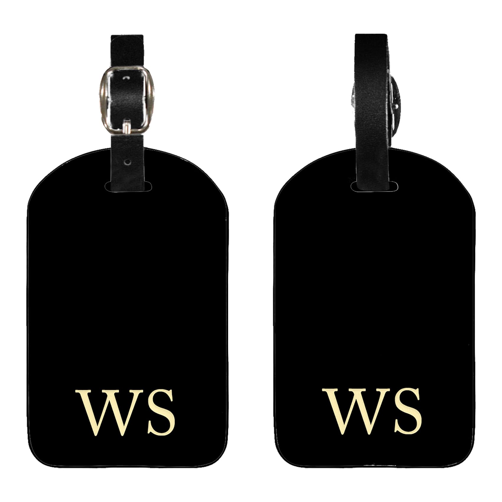 Etiqueta de equipaje de cuero personalizada con iniciales personalizadas para maletas, protección de privacidad, etiquetas de viaje, etiquetas de identificación para mujeres, hombres, crucero
