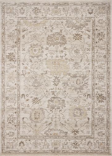 Loloi Magnolia Home by Joanna Gaines Pace Collection PAC-01 Natural/Stone 2'-6" x 10'-0" Runner Rug