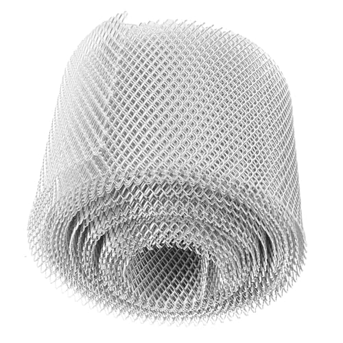 Lurrose protector de canalones forma de hojas para canalones aluminio neto lluvia colador Mal maldita Metal Gutter Guard pantalla de butter hacia abajo Acero inoxidable Plata