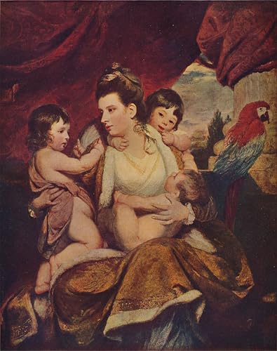 Affiche Artistique Salon Toile Lady Cockburn de Reynolds Peinture Murale Élégante