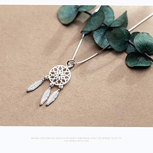 100% 925 Sterling Silver Wisiorek Naszyjnik Dla Kobiet Stałe Sterling Silver Biżuteria