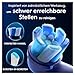 Oral-B iO Ultimative Reinigung, Original Aufsteckbürsten für elektrische Oral-B iO Zahnbürsten, 'Borsten-in-Borsten' Bündel, Weiß, 4 Stück