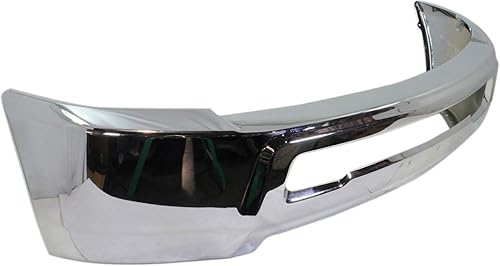 Miniatura 3 de Evan Fischer Parachoques para Ram 2500 3500 2011-2018 delantero de acero cromado sin agujeros para luz antiniebla sin orificios para sensor de ayuda