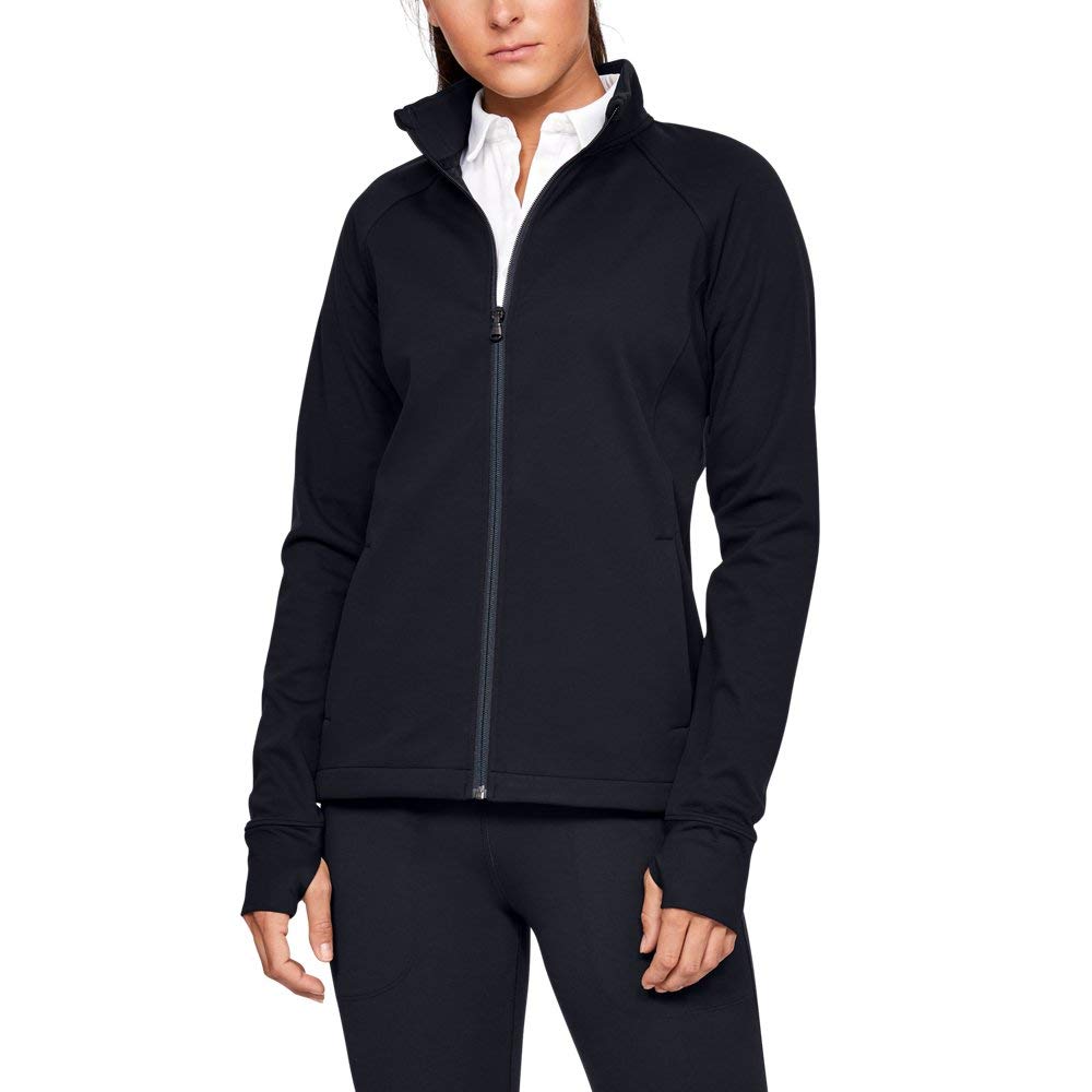 Under Armour Women's Perpetual Storm Jacket, Black, Medium