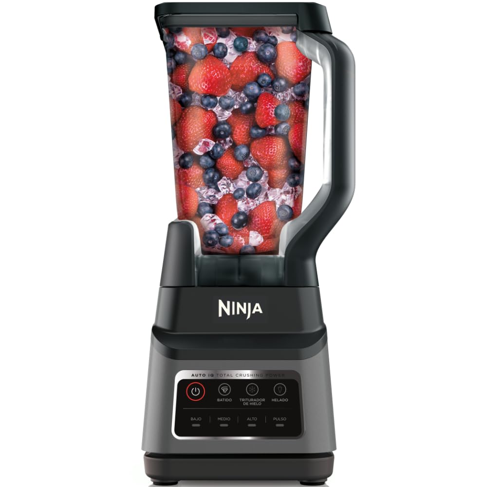 Ninja Licuadora Profesional Plus 1400W Helado y Smoothies Gris BN701LAA