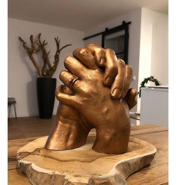 BABIES BLOOM 3D Casting kit for Couples, Hand & Feet, Casting kit for