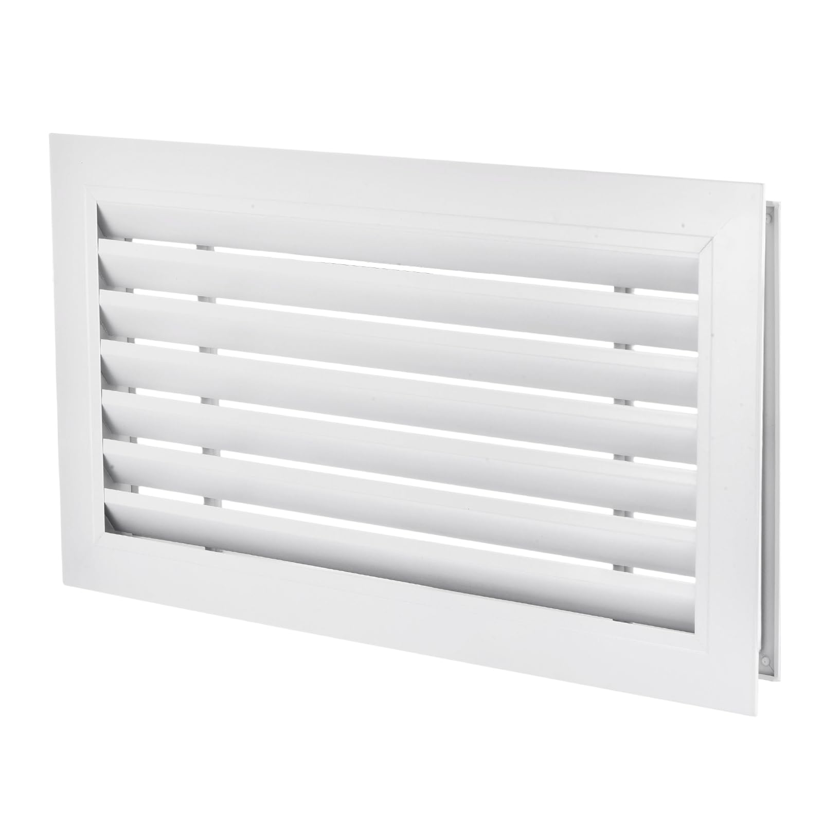 PATIKIL Rejilla De Ventilación De Puerta 20" X 10" Para Gabinete Blanco