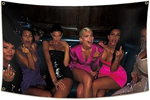 DESFLOPY Kris Jenner Tapestry: A Lavish Tribute to the Kardashian Matriarch's Middle Finger Legacy