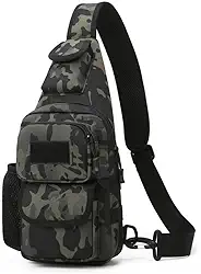 Mochila transversal masculina, bolsa tiracolo prática para esqui, mochila leve para caminhadas, viagens