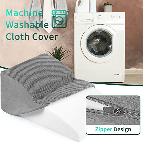 Spacnom Sturdy Dog Stairs And Ramp For Bed Or Couches, 2 Steps Pet Ramp For Small Dogs & Cats, High Density Foam Non-Slip Doggy Steps Help Older Or Joint Pain Dogs Easy To Climb On Sofa Safely(Grey) #TOP6