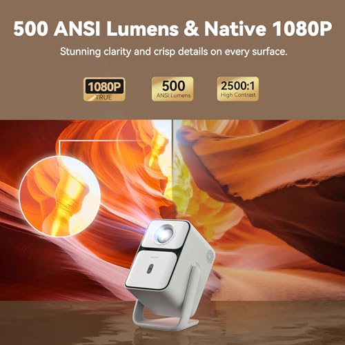 Image of Wanbo T2 Ultra 2026 Smart Projector, Google TV 14, Sealed Optical Engine