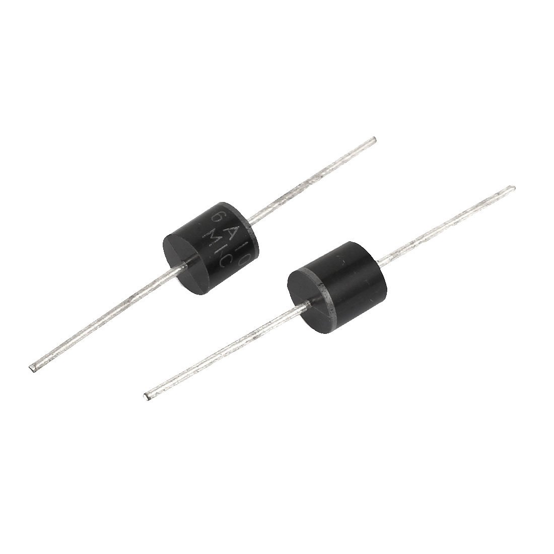 6A 1000V Diodi 6A10 Cilindrico axia-l Raddrizzatore con Piombo Diodi Schottky Diodi Schottky 2 Pz