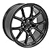 OE Wheels DG21 20 Inch Rim Fits Challenger 50th Anniversary Style 5x115 20x9 Satin Black - Hollander 10369 (1)