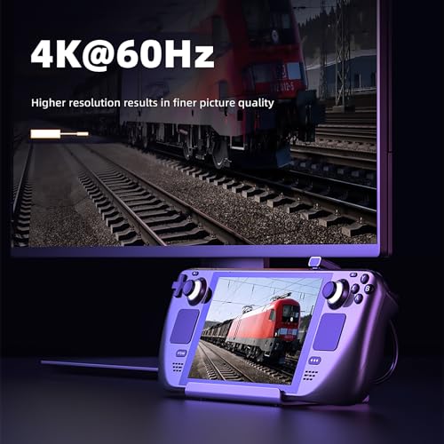 Station Steam Deck 4K 60Hz avec boîtier SSD pour ROG Ally et Switch