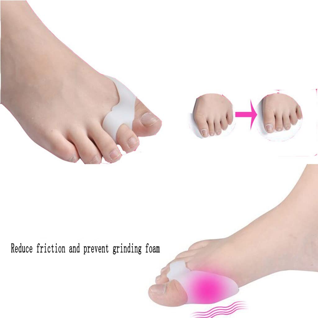 Bunion Hallux Valgus Korrektur, orthopädische Zahnspangen Zehen, Nachtfußpflege Korrektor Daumenwerkzeuge Schiene Glätteisen Schmerzlinderung Supplie Pediküre