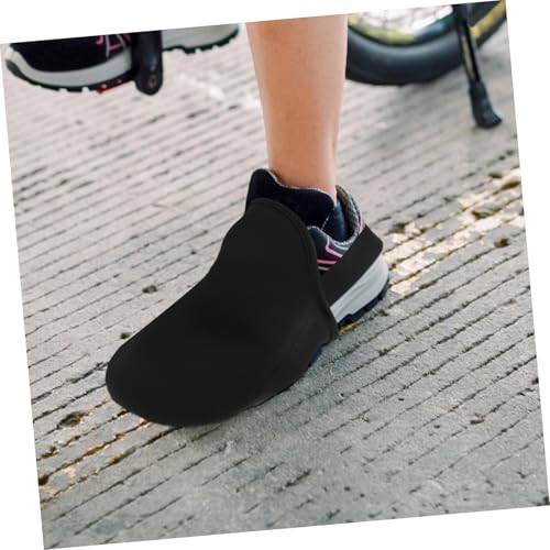 Cubiertas para zapatillas de ciclismo SUPVOX, 2 piezas, térmicas, cortaviento y antideslizantes, para montaña y carretera, cubiertas parciales para exteriores miniatura 2