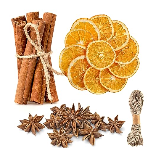 60 Stück Natur Dekoration Weihnachten Deko Adventskranz, 30...