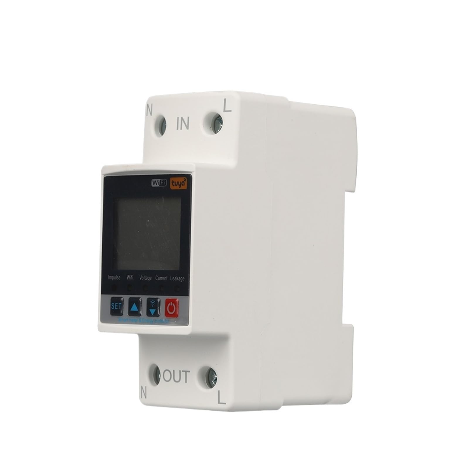 Disjoncteur Smartlife YC6VAs-W 220V avec compteur d'énergie et protection contre la tension