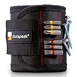 [page_title]-DURAPEAK Hochwertiges Magnetarmband - Kreatives Geschenk für Mann - Magnetische Armbänder Speziell für Hobbybastler und Heimwerker Starke Magnettechnologie, Robust, Innovativ und Außergewöhnlich